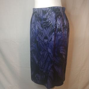 Striking St John Evening Skirt Size 10